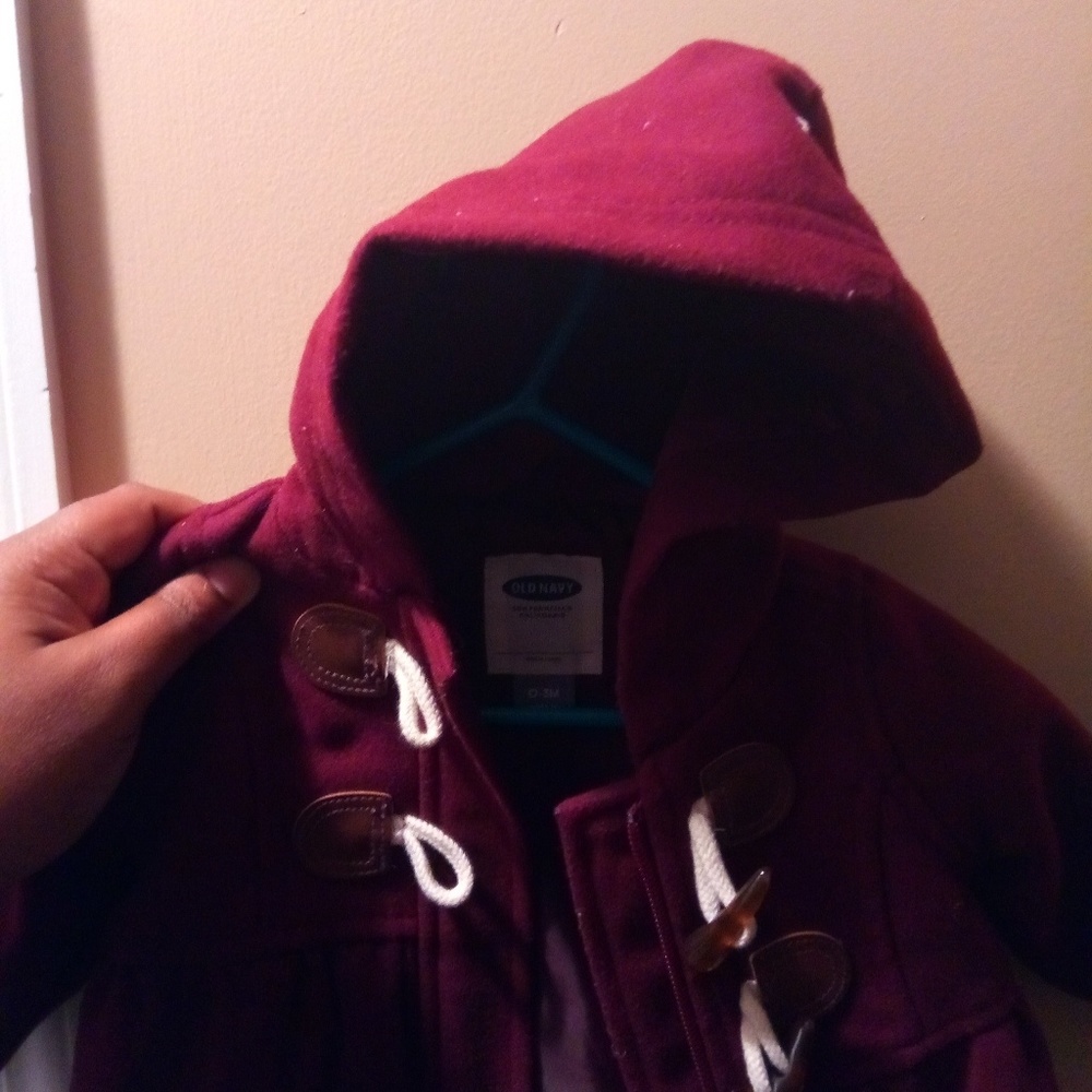 Baby girl peacoat
